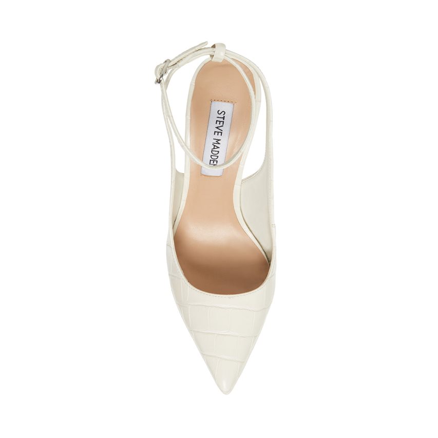 Tacones Steve Madden Zayla Mujer Blancas | ES ZV9463